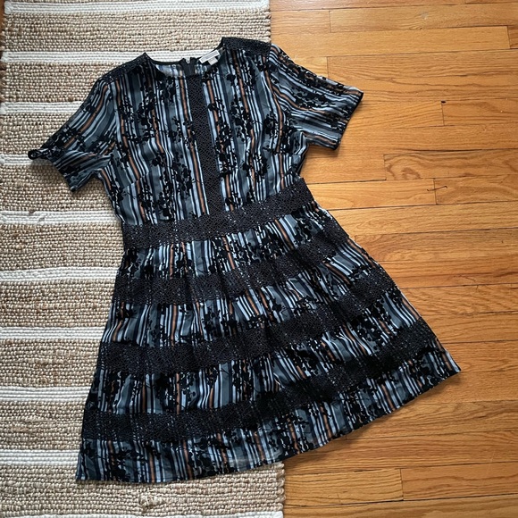 Chelsea28 Striped Mini Dress - Picture 3 of 7